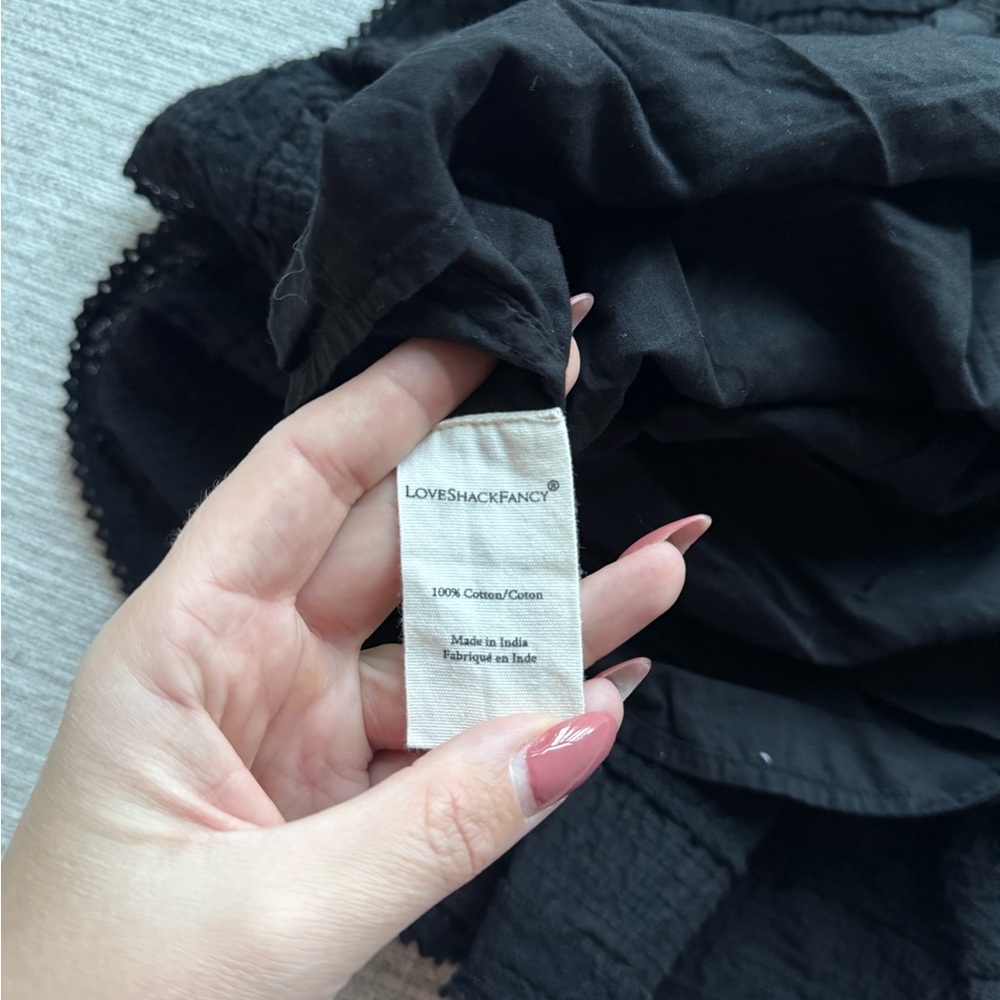 LoveShackFancy Ruffle Mini Skirt - Picture 6 of 8